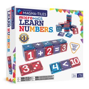 microMAGS LEARN Numbers? 56 Piece Set