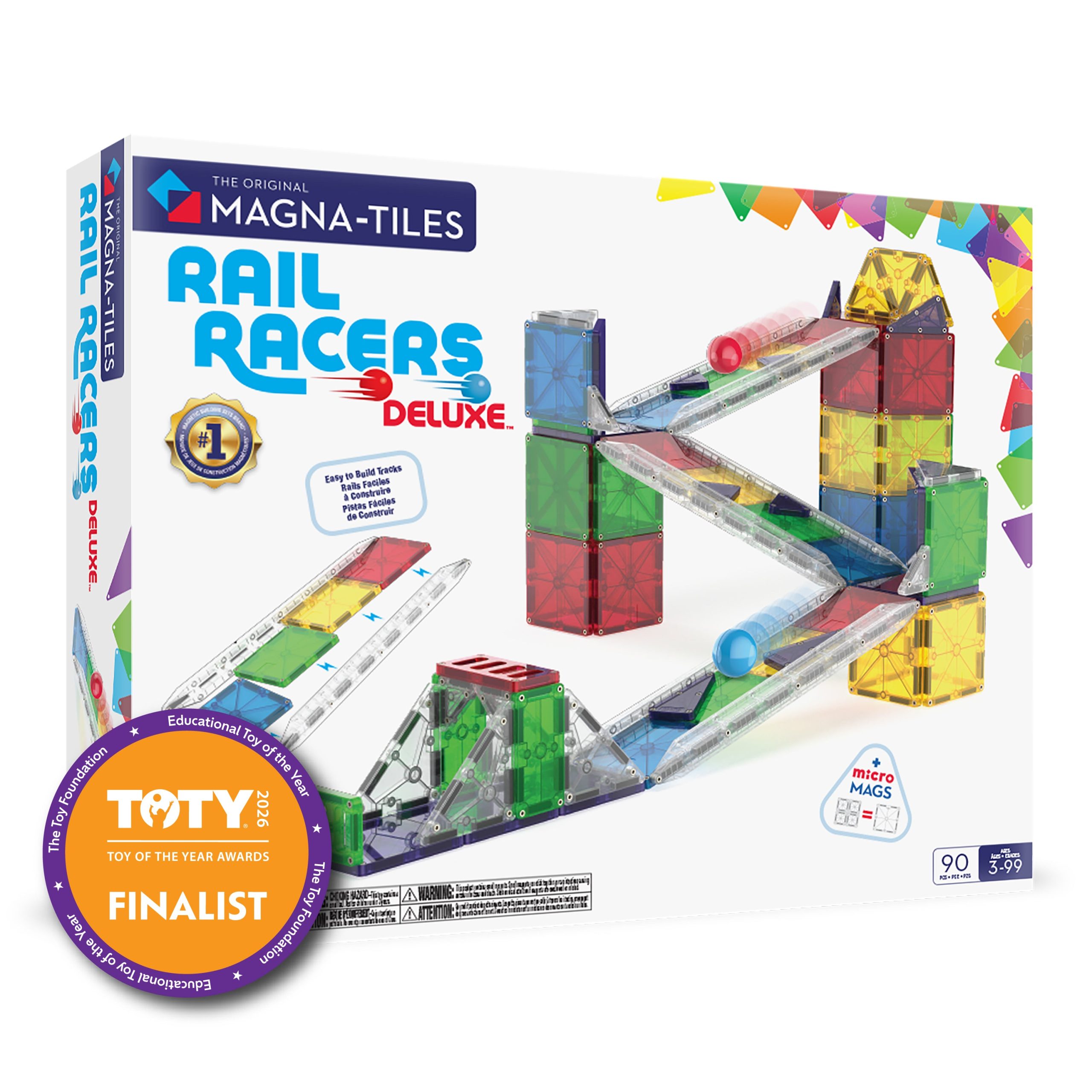 Rail Racers Deluxe? 90 Piece Set
